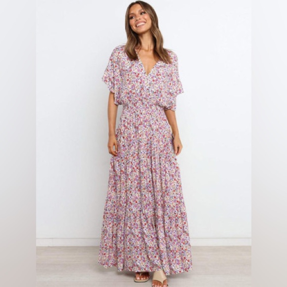 Petal & Pup Kelda Floral Midi Dress